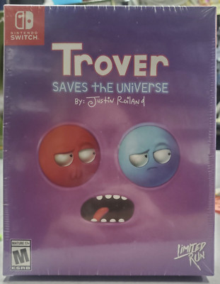 Trover Saves the Universe (Nintendo Switch, 2021) Brand New - Limited Run #090