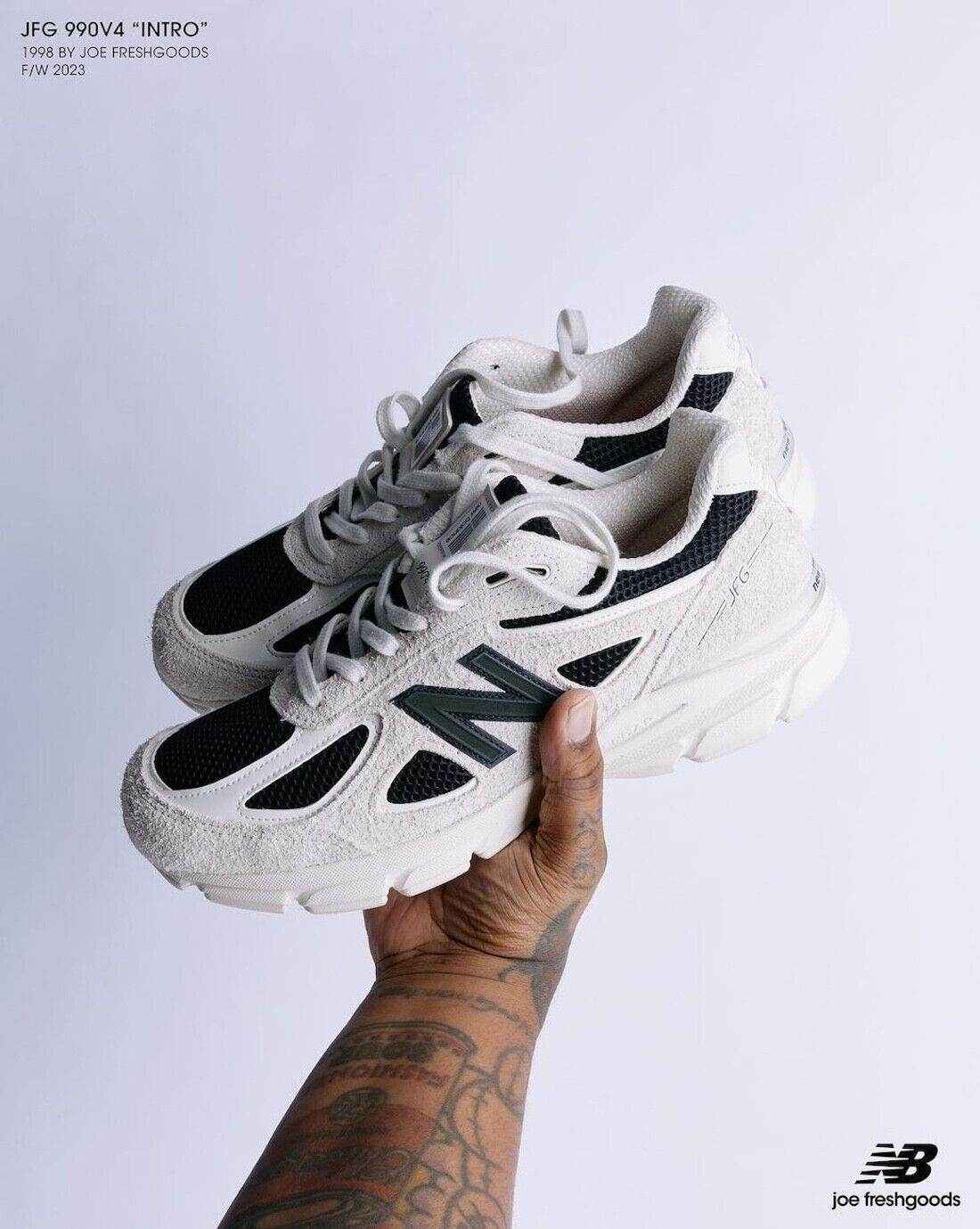 Joe Freshgoods x 990v4 Made in USA '1998 Pack - Intro/ White Joe Freshgoods x 990v4 Made in USA '1998 Pack - Intro/ White