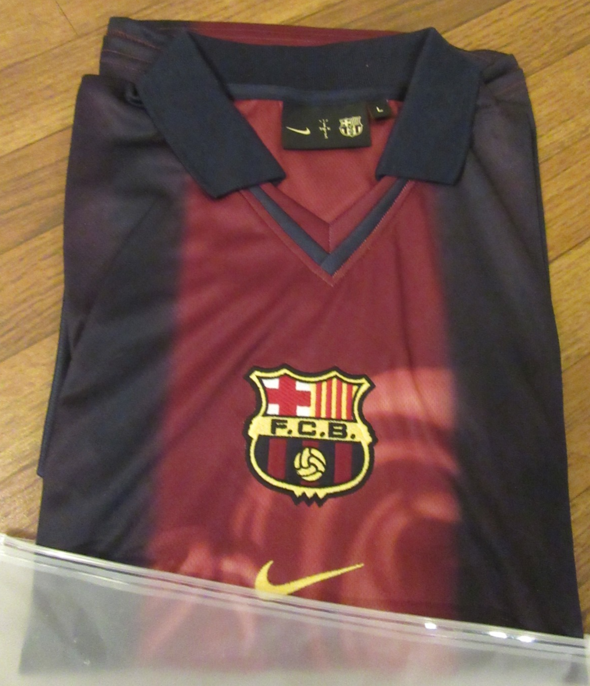 Cactus Jack Nike FC Barcelona Skeleton Retro Jersey Size