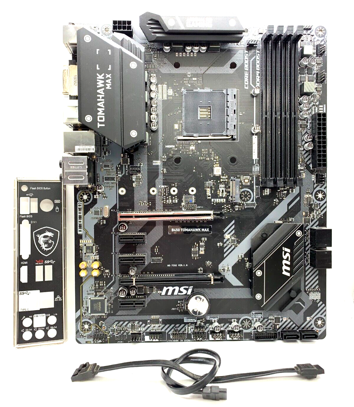 MSI B450 Tomahawk Max Motherboard AM4 DDR4 ATX - Bad RAM