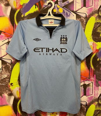 Manchester City FC 2012 2013 Home Football Shirt Soccer Jersey