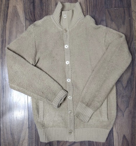 McGREGOR 80s Border Wool Cardigan