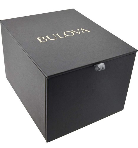 Pre-owned Bulova Men's Classic Dress 3-hand 21- Jewel Automatic Watch 42 Hour Reserve In Stainless Steel/ Blue Dial
