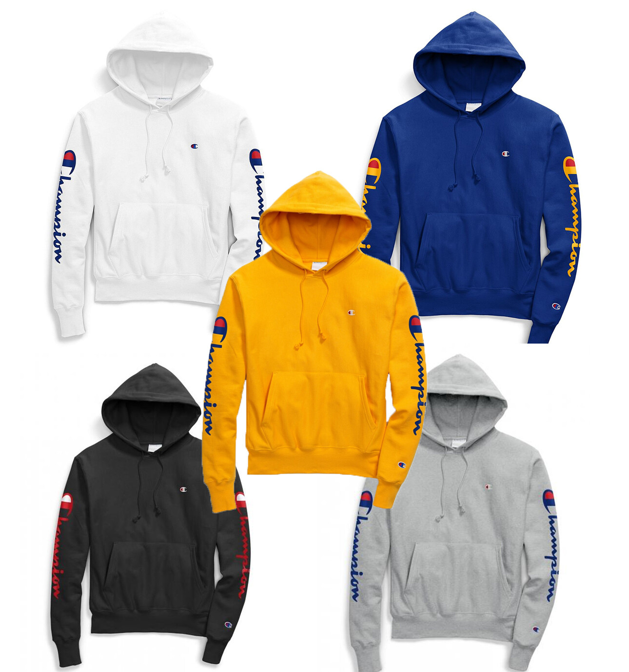 triple script champion hoodie