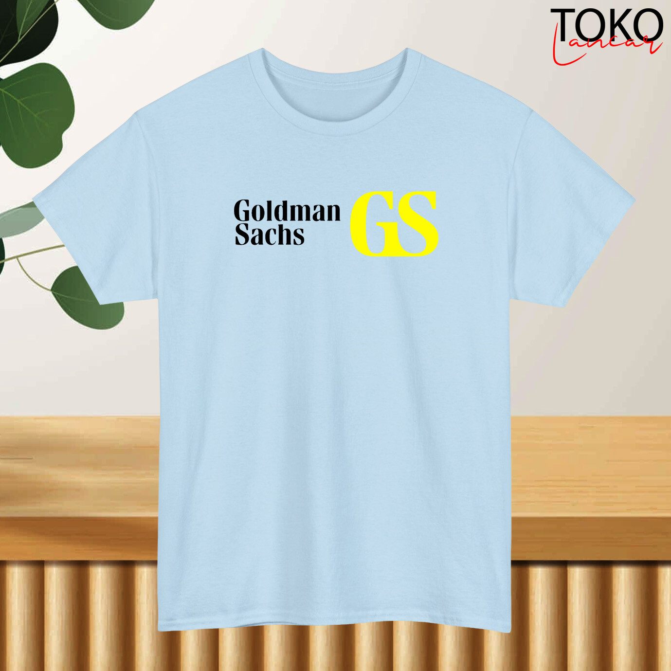 Goldman Sachs Logo T-Shirt Black/Navy/White/Grey/Light Blue