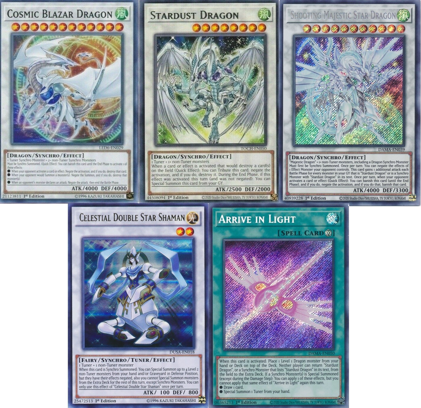 遊戯王 MAJESTIC STAR DRAGON Majestic Star Dragon DP10-EN017 Unlimited Rare NM | eBay