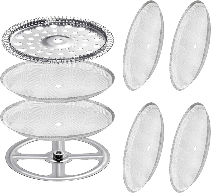 Filter Parts Includes 6 Pieces Mesh French Press Screen St