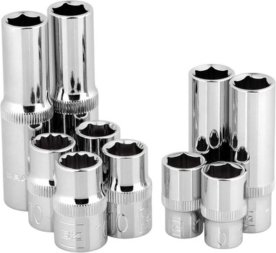 BRAZEN 10mm Socket Ten Pack (Multi-Type) Large 