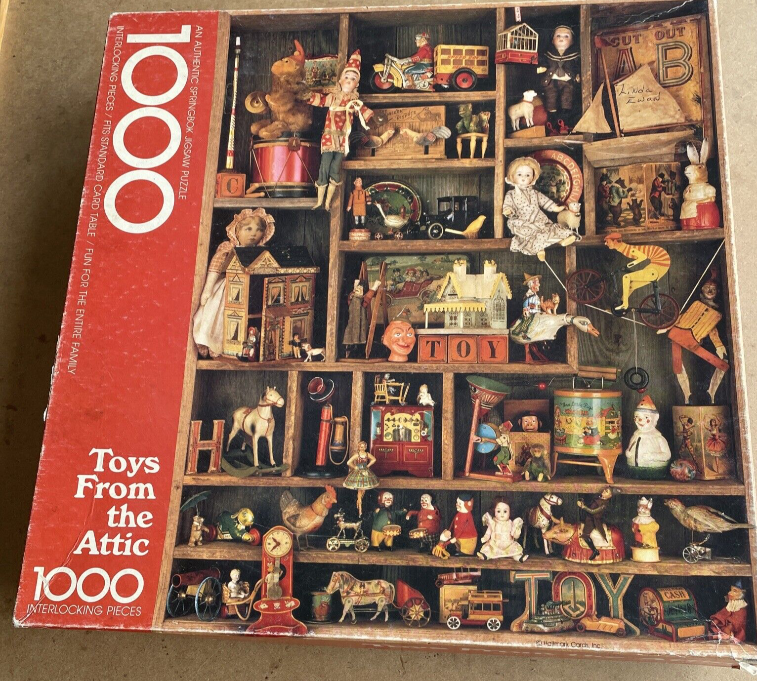 Vintage Springbok Puzzle Toys From the Attic 1000 Pieces