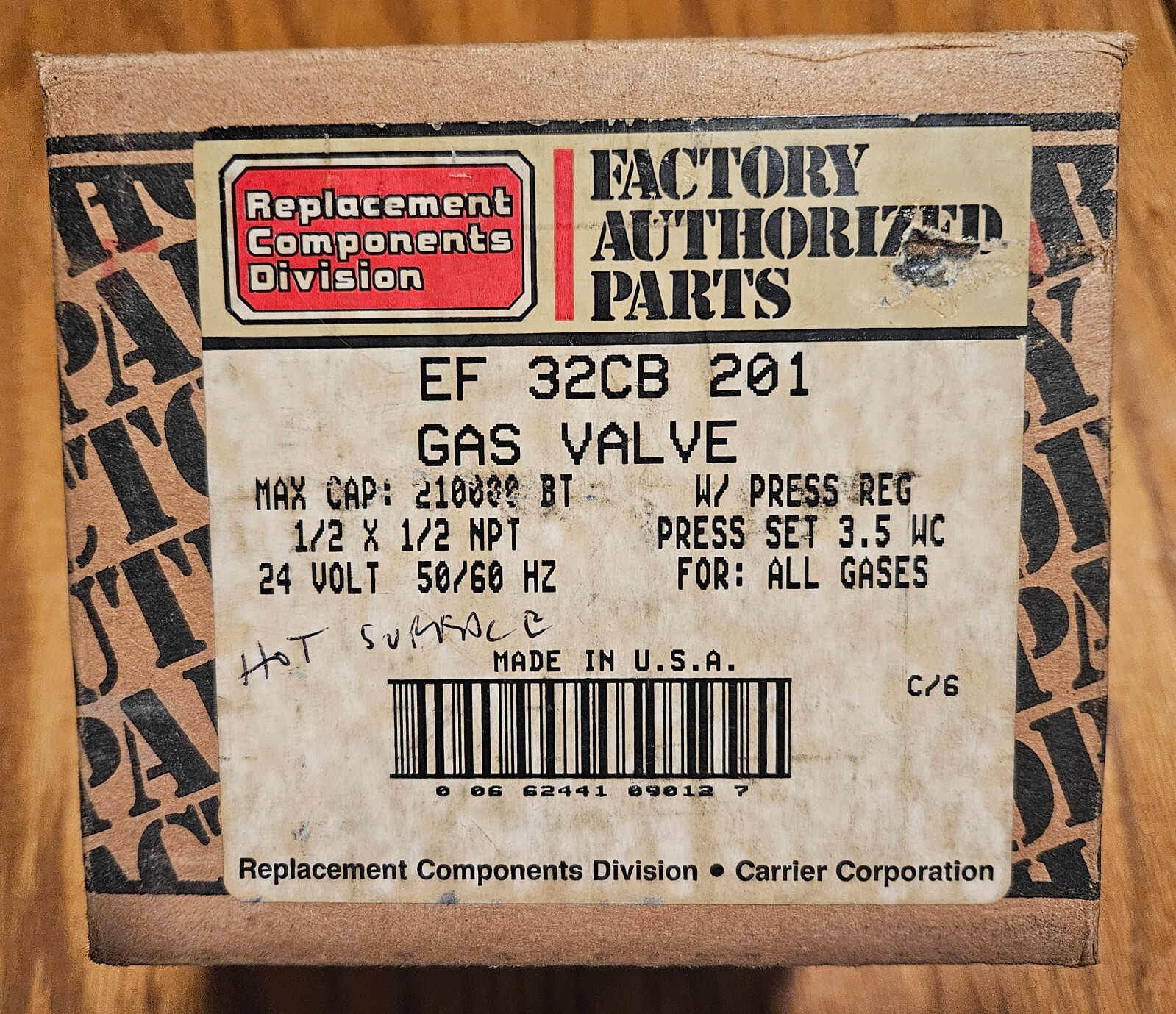 Combination Gas Valve