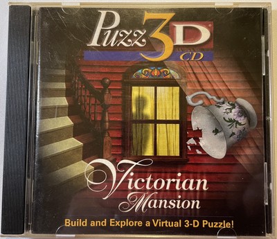 Puzz 3D CD Victorian Mansion by Wrebbit PC Game CD