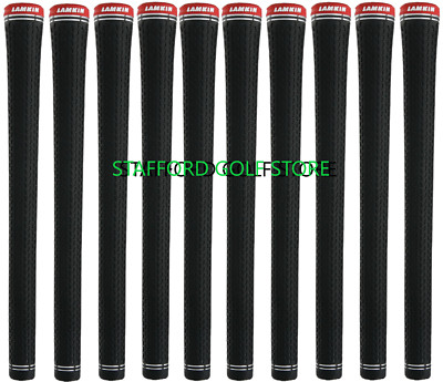 TaylorMade Crossline 360 Golf Grips by Lamkin Black/Red Standard Size CORE 60R