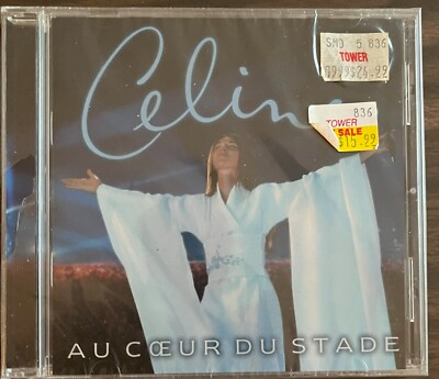 CELINE DION ''AU COEUR DE STADE'' BRAND NEW AND STILL SEALED