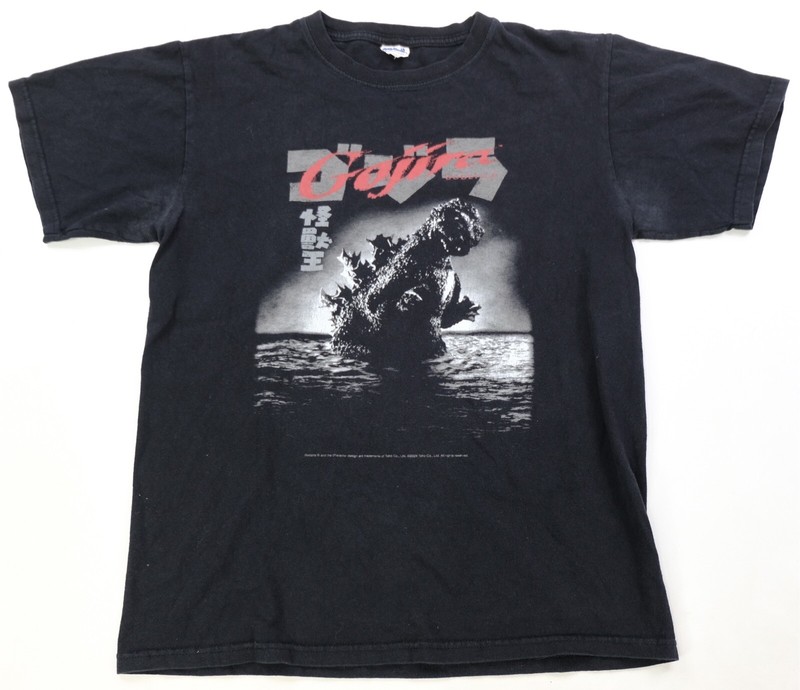 Rare Vintage ANVIL Gojira Godzilla 2009 Graphic T Shirt 2000s