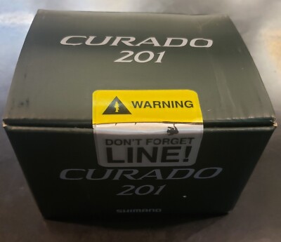 NEW Shimano CURADO 200 M Low Profile Reels (CU201M) Fishing