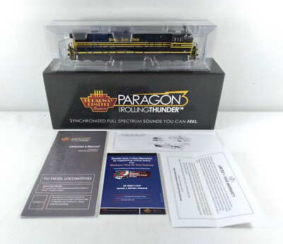 HO Train Broadway Limited Paragon3 GE ES44AC NKP #8100