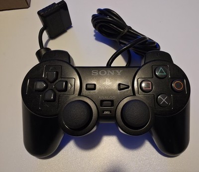 その他 DUALSHOCK2 GENUINE Sony PS2 BLACK Wired Controller OEM DualShock 2