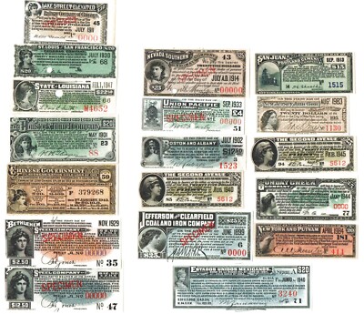 BOND COUPON MANIA! MANY RARE! U PICK! Some Laminated 2b Bookmarks! $1.25-$14.98