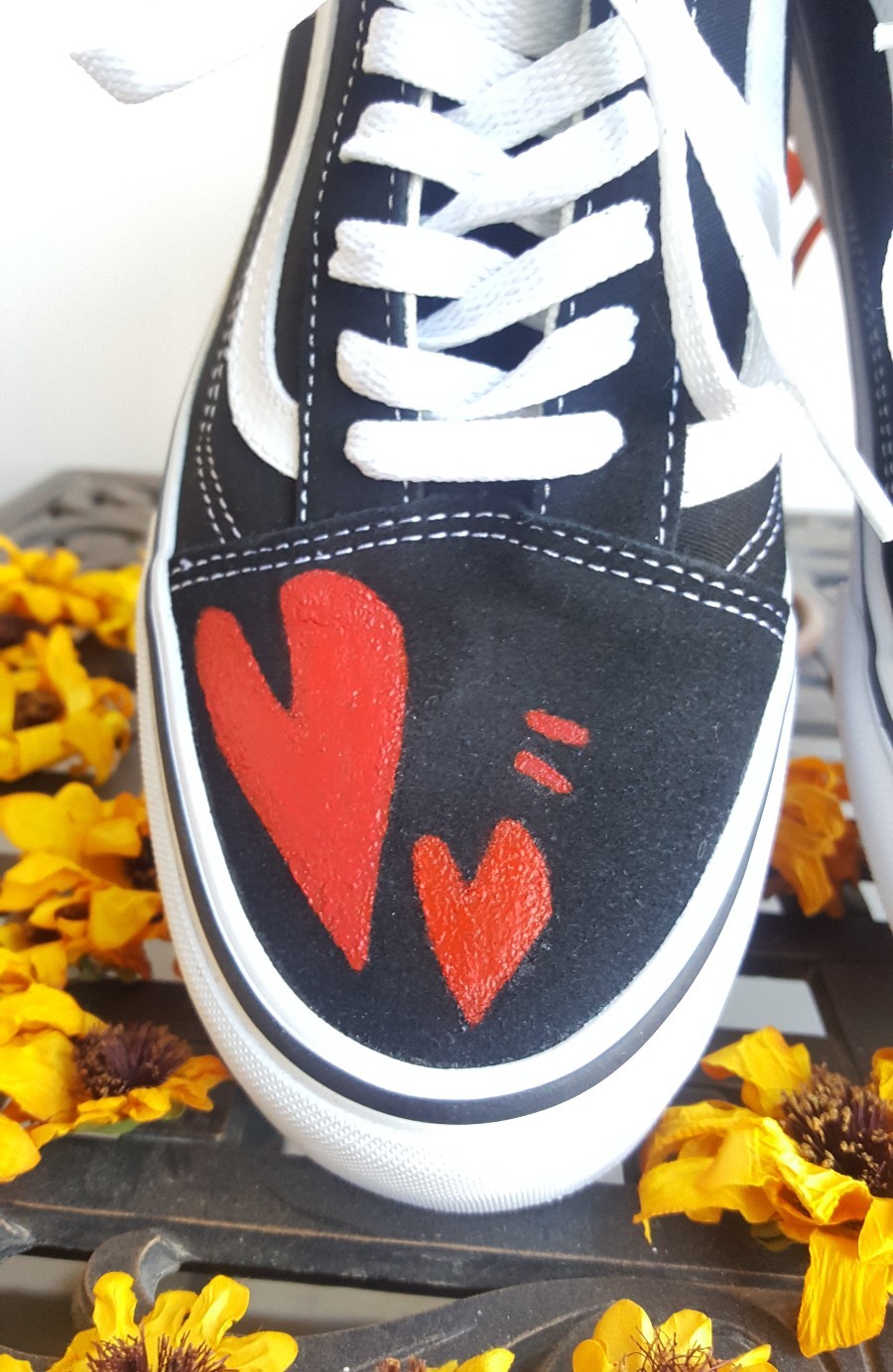 Pre-owned Vans Authentic Gdragon  Old Skool Black Limited Hand Painted Shoes Mens Bigbang