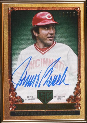 2023 Topps Gilded Collection - Johnny Bench #GOG-JB