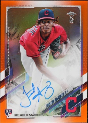 2021 Topps Chrome Ben Baller Edition - Triston McKenzie #BBA-TM