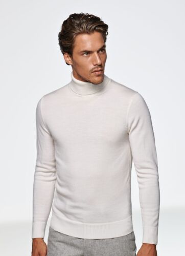 Bevoorrecht partner Blauwe plek ZARA 100% Cashmere Turtleneck Sweater Jumper Knit Pullover Hoodie Shirt  0077 321 | eBay
