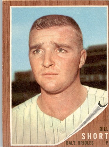 1962 Topps 221 Bill Short EX #D286735 | eBay