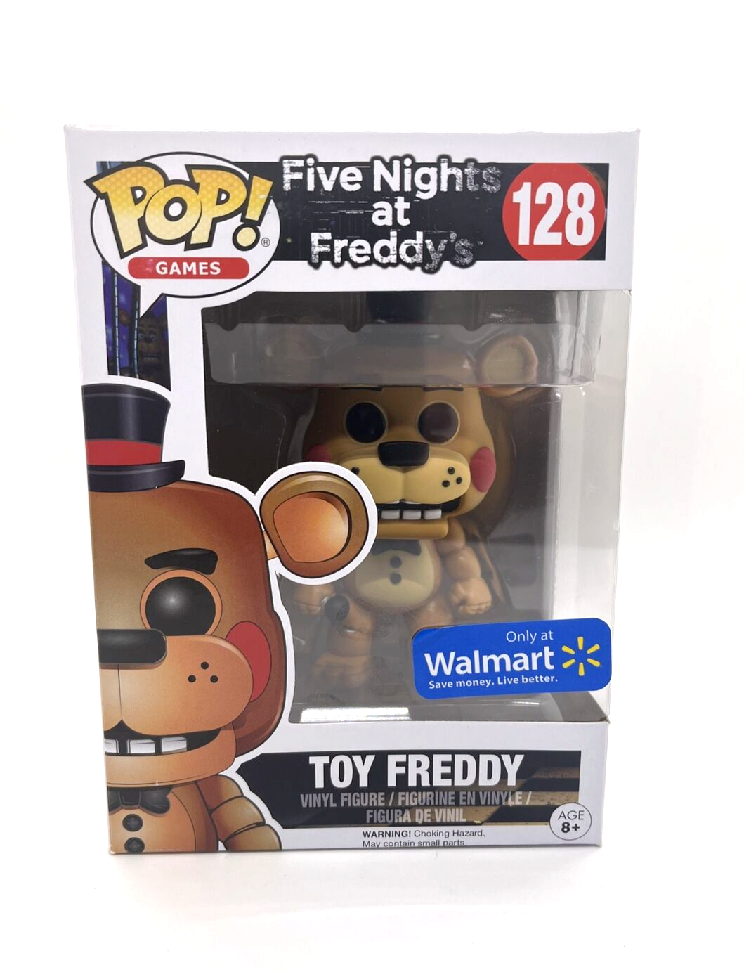 Funko POP Five Nights at Freddys Toy Freddy 128 Exclusive | eBay