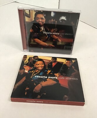 CESARIA EVORA CAFE ATLANTICO RCA Victor 1999 CD in VG+ all tested plays great 