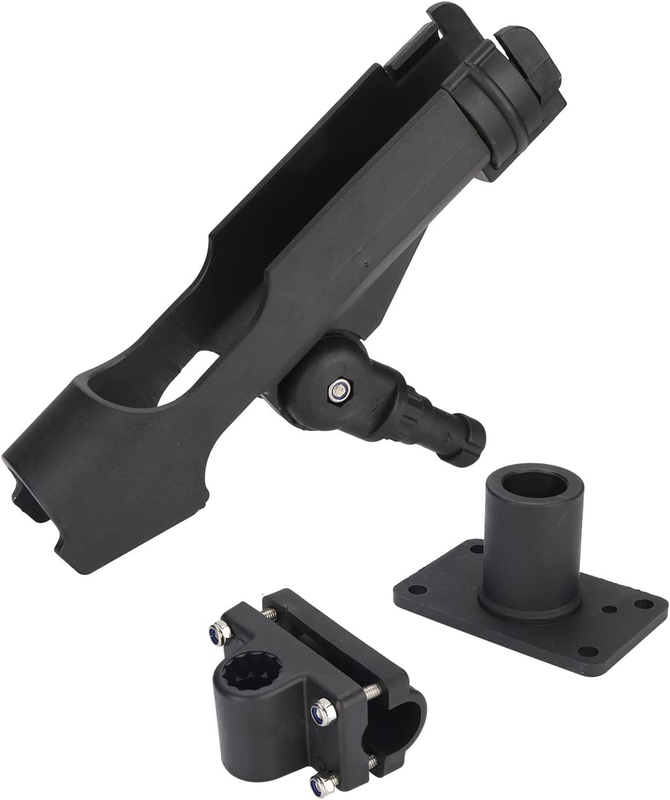 Canoe And Boats Fishing Rod Holder 360&deg; Adjustable Swivel S
