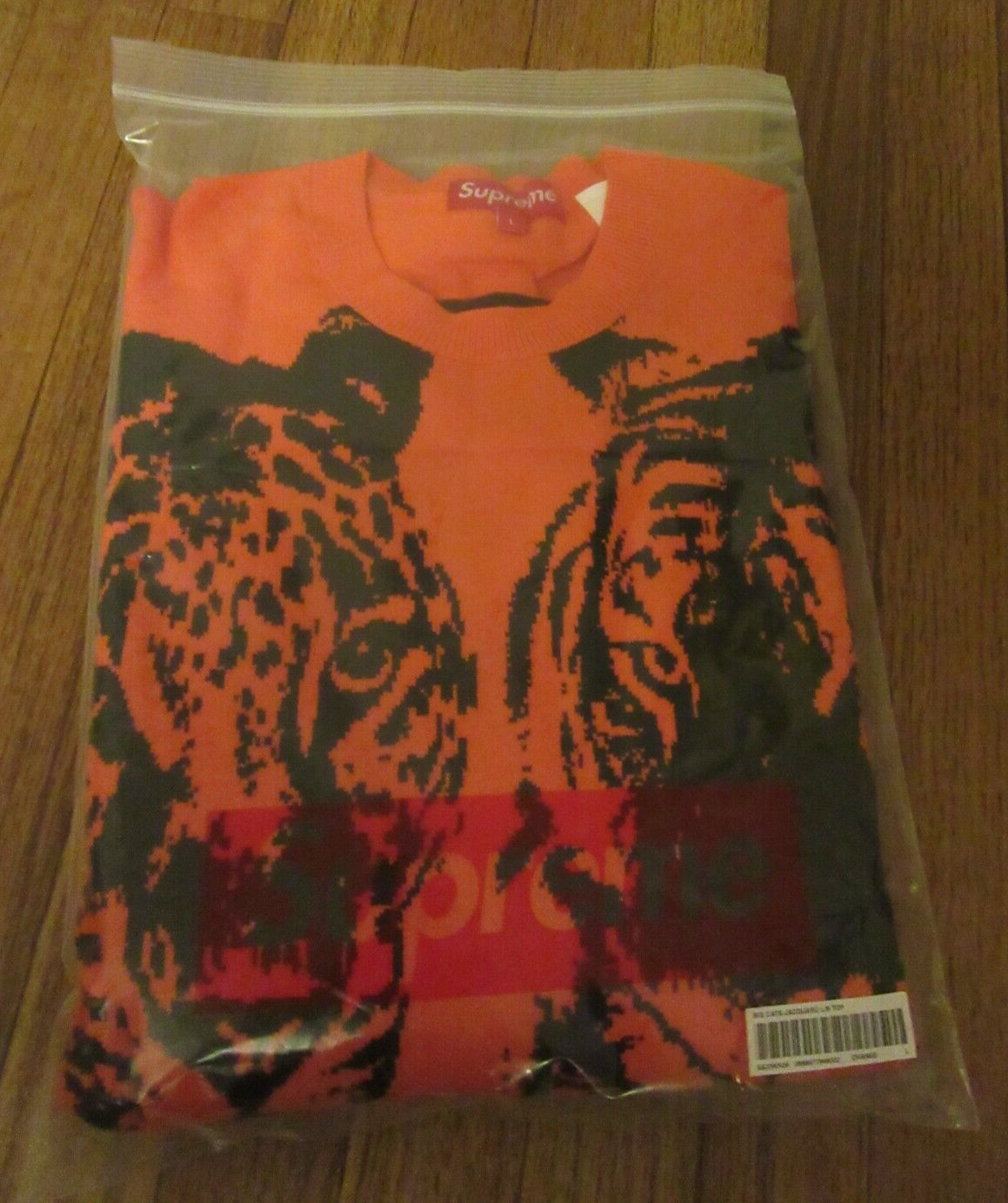 2021福袋】 シュプリーム big Big cats M jacquard Top Jacquard