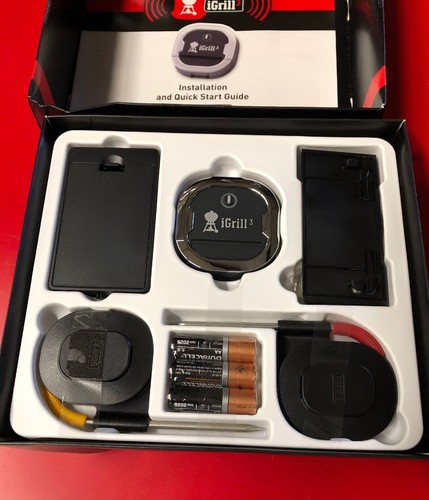 Weber iGrill3 Bluetooth Connected Thermometer 7204 upc 077924052132