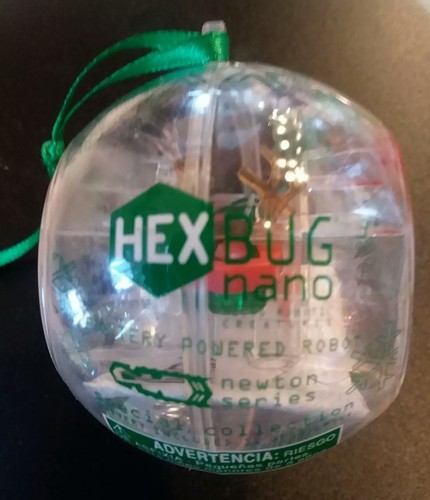 HEXBUG Nano Special Holiday Edition Reindeer Ornament Sealed in Package 2012