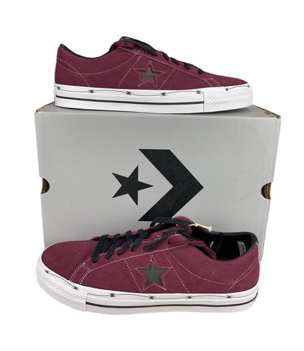 NEW Converse One Star Pro Ox Barbed Wire Shoes Suede Red