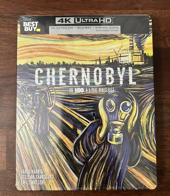 Chernobyl 4K Ultra HD Blu-ray Steelbook Best Buy Exclusive Brand New Box Ship