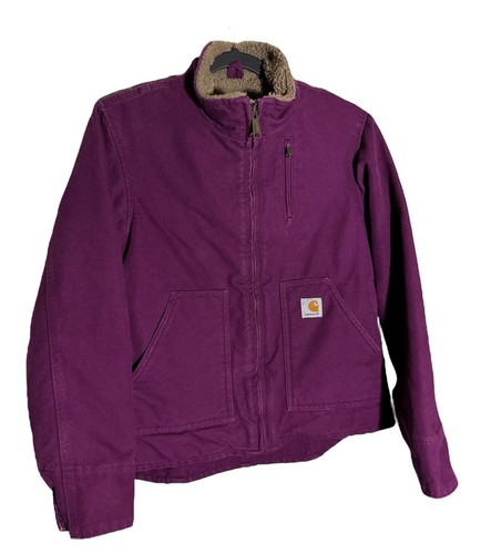 Carharttジャケット Sandstone Sherpa-Lined Sierra Jacket | Carhartt Reworked
