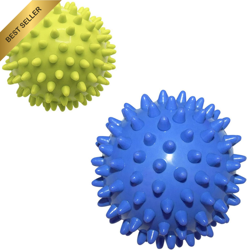 2PC Spiky Massage Balls Trigger Point Myofascial Release Pain Relief