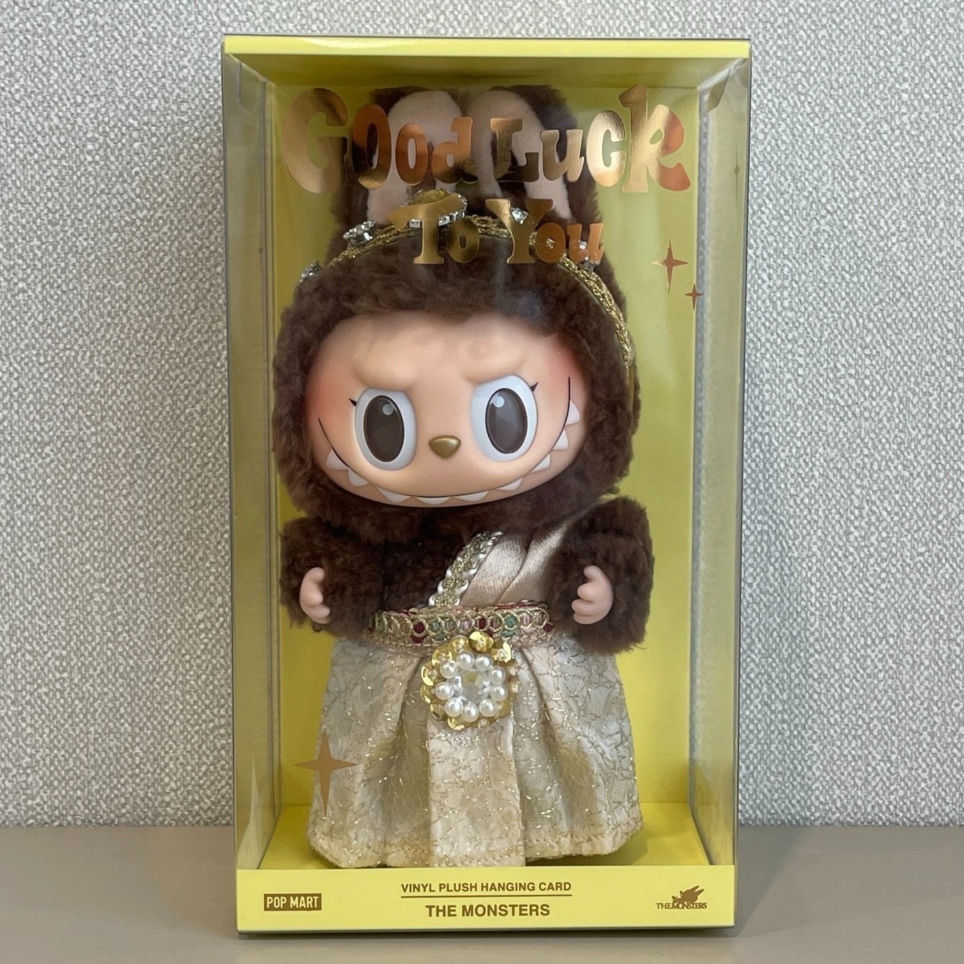 POPMART Labubu Good Luck to You ぬいぐるみ Authentic) Pop Mart Labubu Good Luck To You Vinyl Plush