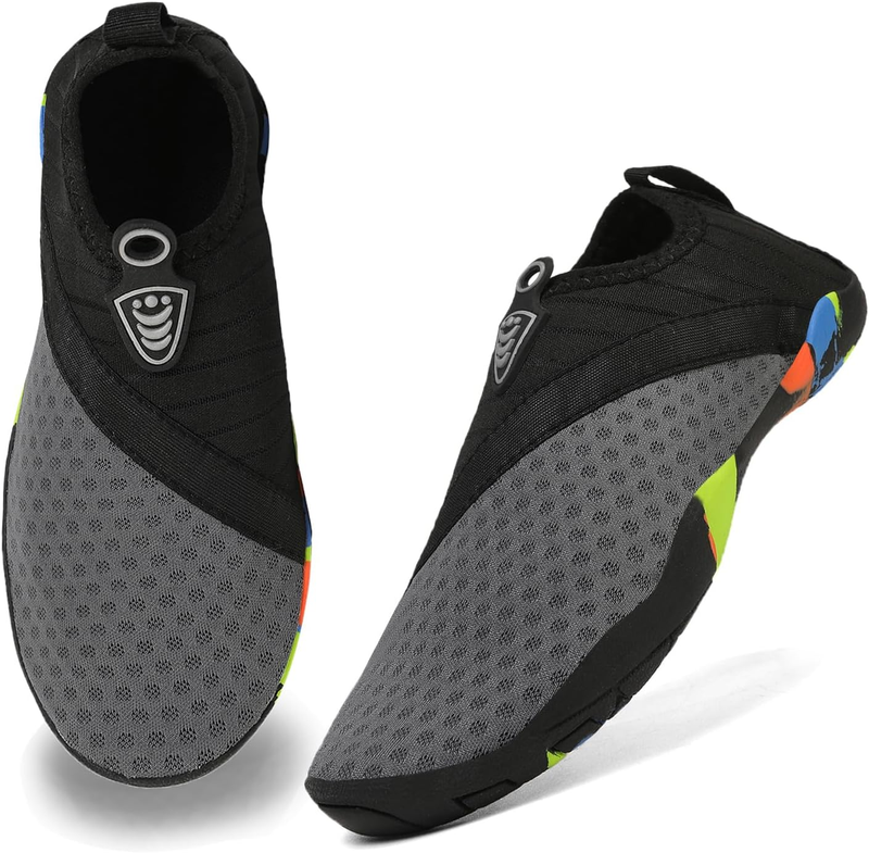 Water Shoes for Toddler Kids Boys Girls Barefoot Aqua Socks Quick-Dry Beach Swim Outdoor Sports Shoes