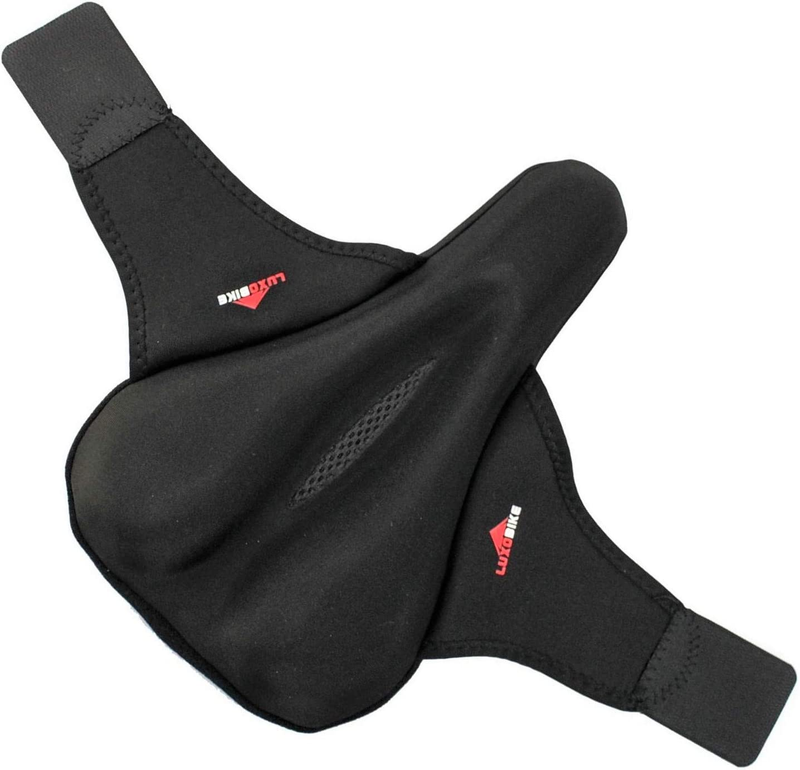 Luxobike Gel Bike Seat Cover Padded Bicycle Seat Covers for 