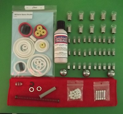 1984 Williams Space Shuttle Pinball Machine Maintenance Super Kit