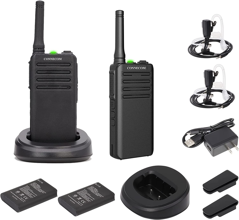 Commercial Walkie Talkies- Rechargeable Business Two Way Radio Long Range Walkie