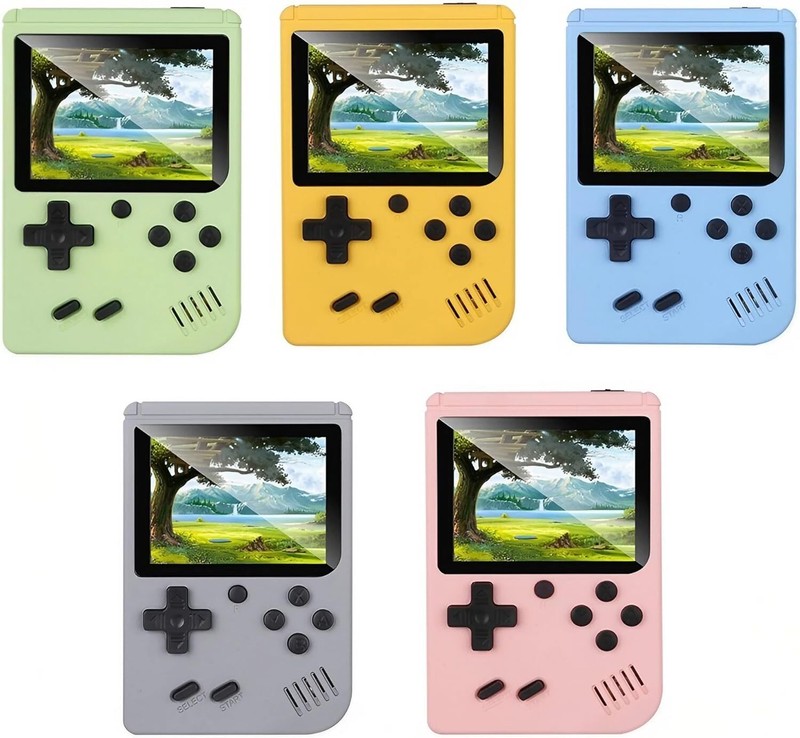 Built-In 500 Classic Games Gameboy Handheld Retro Video Game Console Kids Gifts