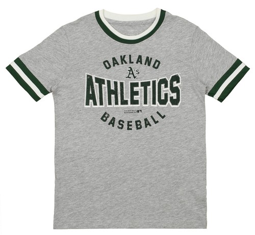 Футболка Outerstuff с короткими рукавами и логотипом MLB Youth Oakland Athletics