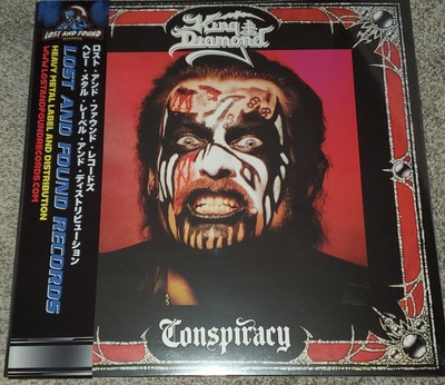 King Diamond-Conspiracy LP new sealed black 180g w/promo OBI Metal Blade
