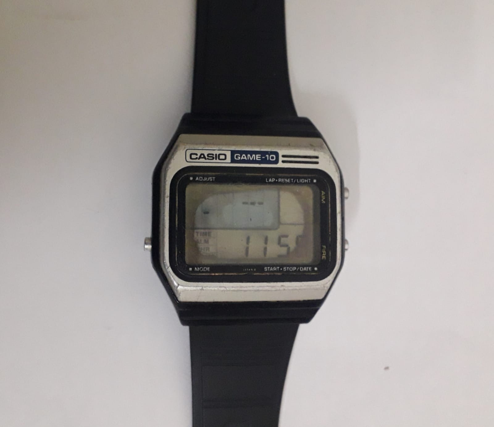 CASIO カシオGM-10 ゲームデジタル Vintage Casio GM-10 Game Watch Men's Wristwatch For Parts | eBay