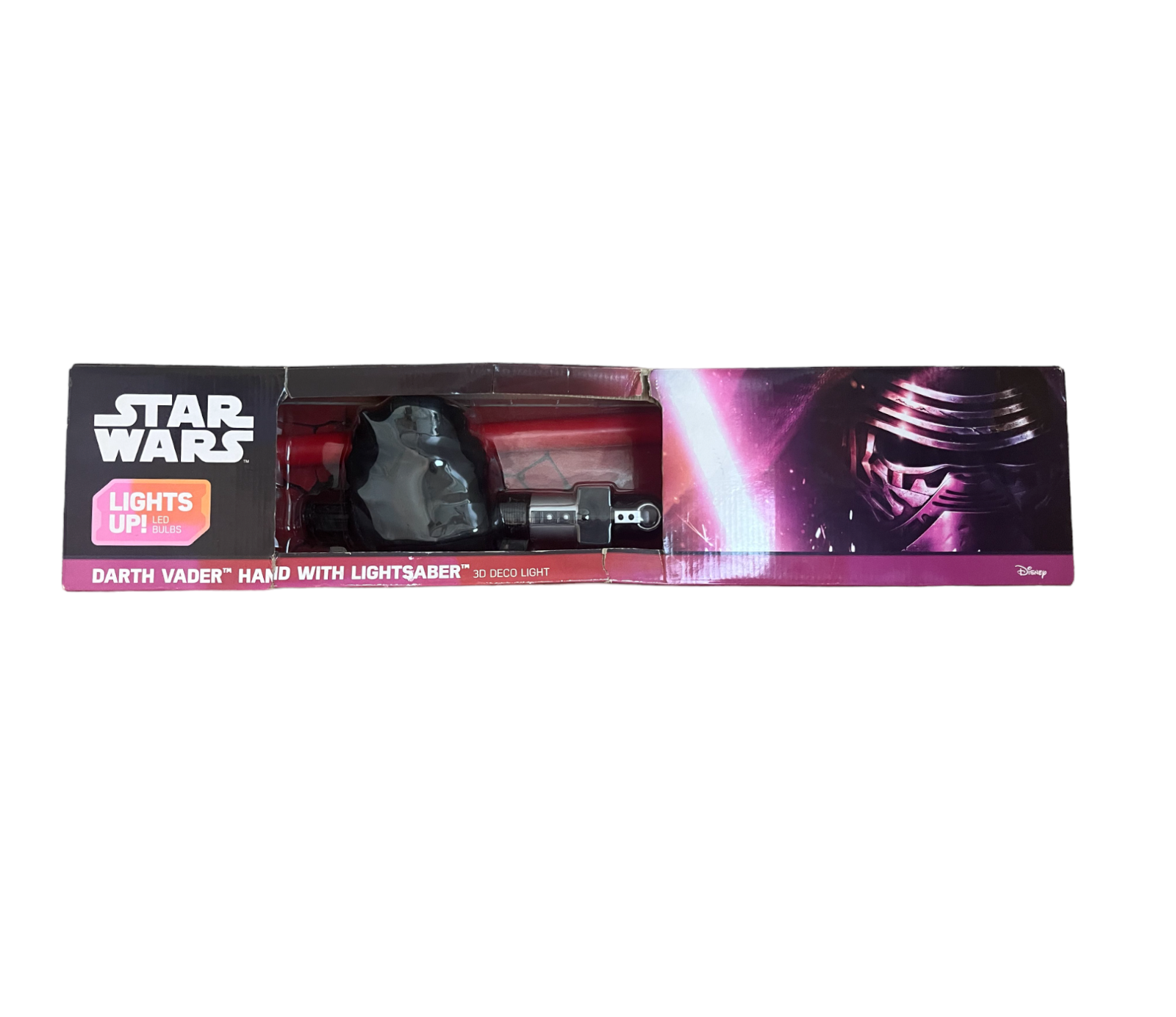 3d Deco Light Red New