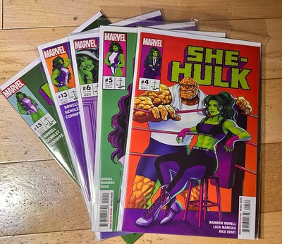 SHE-HULK LOT 4 5 6 13 15 Marvel Comics 2022 NM