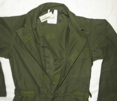 Lajas Industries Men's Coveralls Type 1 Cotton/Sateen Green Size Small BRAND NEW
