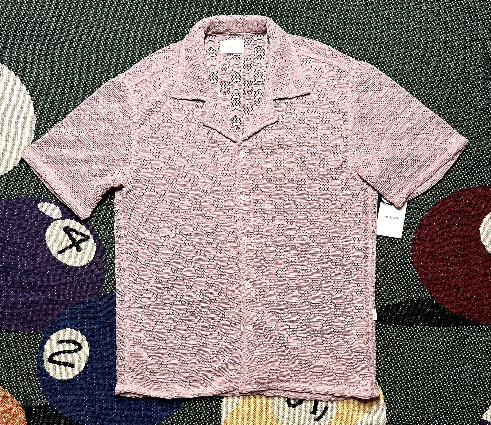 Aime Leon Dore Rico Shirt Purple Size Medium Brand New | eBay